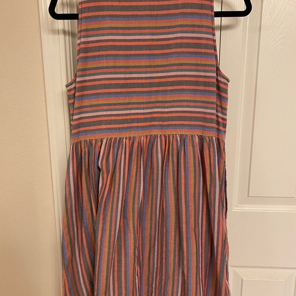 Madewell Rainbow Stripe Dress - Picture 5 of 5